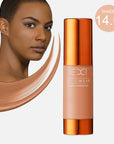 EX1 Cosmetics - Invisiwear Liquid Foundation - Lightweight Coverage Makeup Oil Free