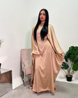 Azana Bronze Diamante V-Neck Kaftan Dress