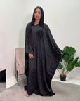 Azana Black Diamante V-Neck Kaftan Dress