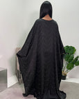 Azana Black Diamante V-Neck Kaftan Dress