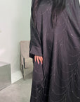 Azana Black Diamante V-Neck Kaftan Dress