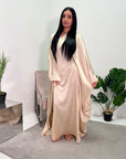 Azana Beige Diamante V-Neck Kaftan Dress