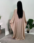 Azana Beige Diamante V-Neck Kaftan Dress