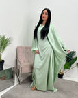 Azana Mint Diamante V-Neck Kaftan Dress