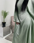 Azana Mint Diamante V-Neck Kaftan Dress