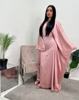 Azana Pink Diamante V-Neck Kaftan Dress