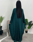 Azana Emerald Green Diamante V-Neck Kaftan Dress