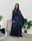 Azana Navy Diamante V-Neck Kaftan Dress