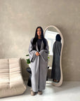 Rui Grey Oversized Premium Soft Thick Cardigan
