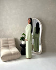 Miray Mint Ring Buckle Linen Trouser Co Ord Set