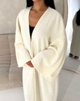 Rui Cream Oversized Premium Soft Batwing Coat