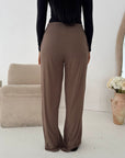 Maha Mocha Quality Thick Rib Lounge Pants