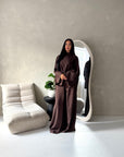 Numa Brown Baggy Fit Top & Trouser Co Ord Set