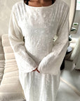 Frea Cream Floral Tie Back Summer Lined Dress