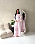 Ida Pink Button Detail Trouser Co Ord Set
