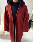 Rui Rust Oversized Premium Soft Thick Cardigan-House Of Haniya