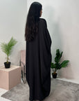 Nailah Black Premium Batwing Abaya Modest Dress