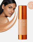 EX1 Cosmetics - Invisiwear Liquid Foundation - Lightweight Coverage Makeup Oil Free