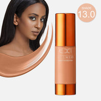EX1 Cosmetics - Invisiwear Liquid Foundation - Lightweight Coverage Makeup Oil Free