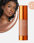 EX1 Cosmetics - Invisiwear Liquid Foundation - Lightweight Coverage Makeup Oil Free