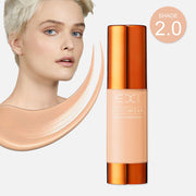 EX1 Cosmetics - Invisiwear Liquid Foundation - Lightweight Coverage Makeup Oil Free