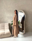 Rui Camel Oversized Premium Soft Thick Cardigan
