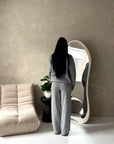 Lili Grey 'H' Logo Embroidery Loungewear Comfy Set