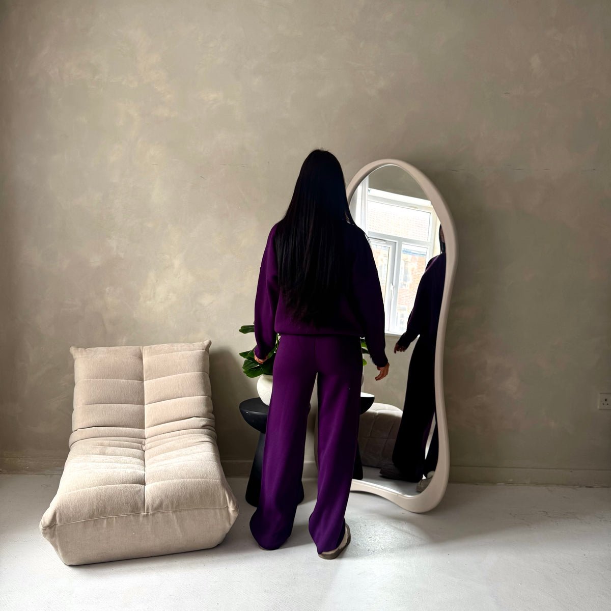 Lili Plum 'H' Logo Embroidery Loungewear Comfy Set