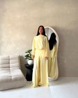 Numa Yellow Baggy Fit Top & Trouser Co Ord Set
