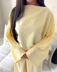 Numa Yellow Baggy Fit Top & Trouser Co Ord Set
