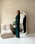 Ahura Emerald Green V Neck Wrap Over Co Ord