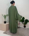 Canan Khaki Oversized Kaftan Dress