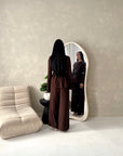 Miray Brown Ring Buckle Linen Trouser Co Ord Set
