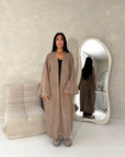 Rui Mocha Oversized Premium Soft Batwing Coat