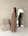 Rui Mocha Oversized Premium Soft Batwing Coat