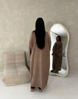 Rui Mocha Oversized Premium Soft Batwing Coat