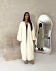 Rui Cream Oversized Premium Soft Batwing Coat