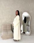 Rui Cream Oversized Premium Soft Batwing Coat