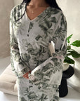 Kara Khaki Floral Premium Lined Chiffon Summer Dress