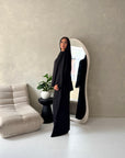 Numa Black Baggy Fit Top & Trouser Co Ord Set