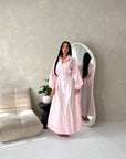 Remi Pink Cotton Shirt Summer Dress