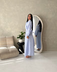 Remi Blue Cotton Shirt Summer Dress