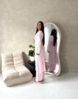 Ida Pink Button Detail Trouser Co Ord Set