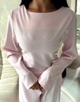 Ida Pink Button Detail Trouser Co Ord Set